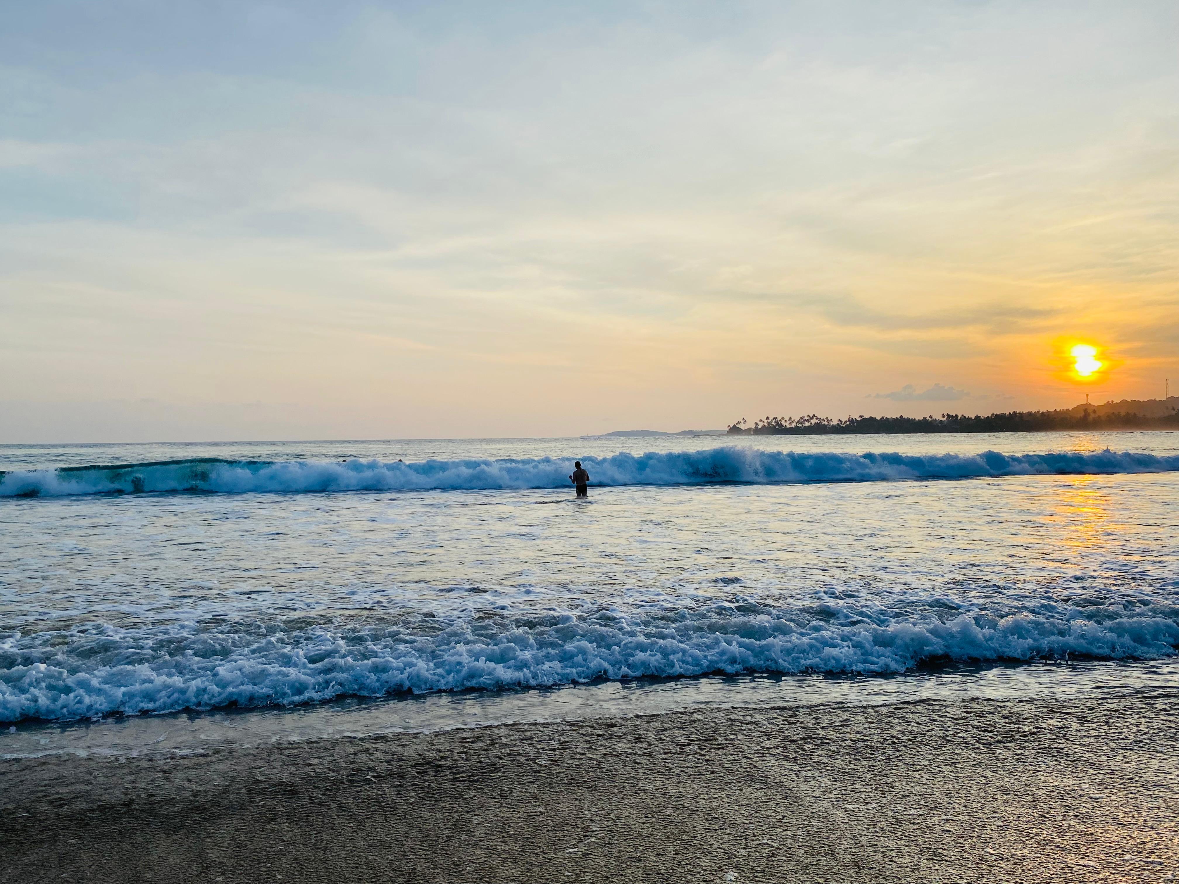 Sunset at Hiriketiya